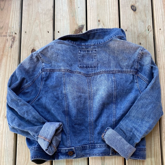 Blue denim jean jacket - Picture 4 of 4